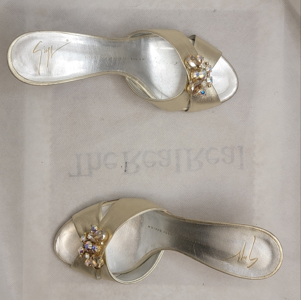 Giuseppe Zanotti Design Sahara Heels Italy Made size 7 - Picture 16 of 16